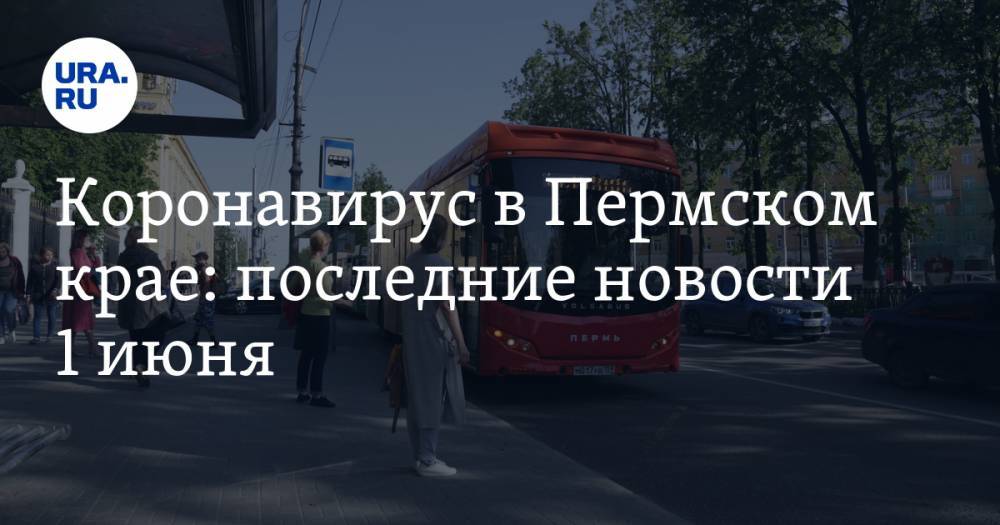 Коронавирус в Пермском крае: последние новости 1 июня. Китай помогает региону - ura.news - Россия - Китай - Пермский край