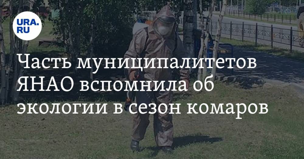 Часть муниципалитетов ЯНАО вспомнила об экологии в сезон комаров - ura.news - окр. Янао