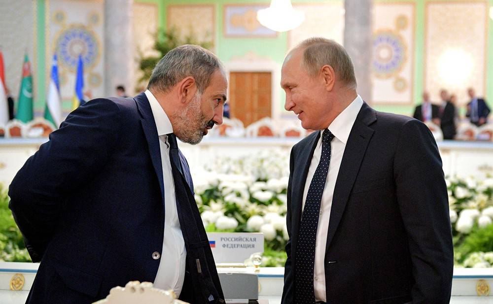 Владимир Путин - Николу Пашинян - Путин пожелал крепкого здоровья заболевшему коронавирусом Пашиняну - tvc.ru - Россия - Армения