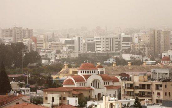 Пыльное облако вернулось на два дня - vkcyprus.com - Кипр - Никосия