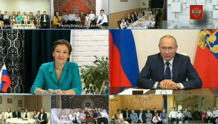 Владимир Путин - Анна Кузнецова - Путин поздравил Кузнецову с рождением седьмого ребенка - vesti.ru - Россия