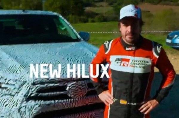 Фернандо Алонсо - Алонсо за рулем новой Toyota Hilux (видео) - 24news.com.ua - Украина