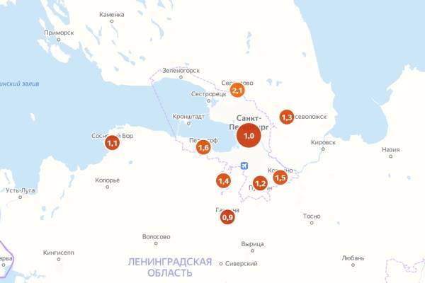 Индекс самоизоляции в Петербурге после смягчения запретов упал до единицы - abnews.ru - Санкт-Петербург - Новости - Петербург