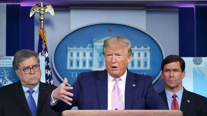 Дональд Трамп - Уильям Барр - Джордж Флойд - Трамп проводит в понедельник встречу с генпрокурором на фоне протестов в стране - golos-ameriki.ru - США - Вашингтон