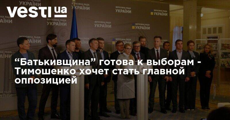Юлия Тимошенко - Юлий Тимошенко - Тимошенко готова к местным выборам - штабы работают, кандидаты хотят в список - vesti.ua - Украина