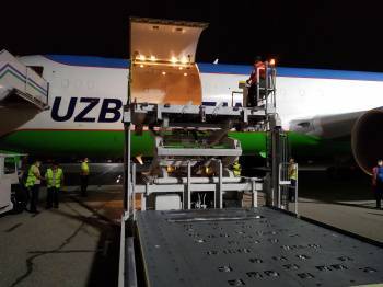 Аэропорт Ферганы после 17-летнего перерыва начал отправлять грузы за рубеж - podrobno.uz - Узбекистан - Ташкент
