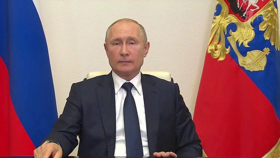 Владимир Путин - Анна Кузнецова - В день защиты детей Владимир Путин вышел на связь с многодетными родителями - 1tv.ru