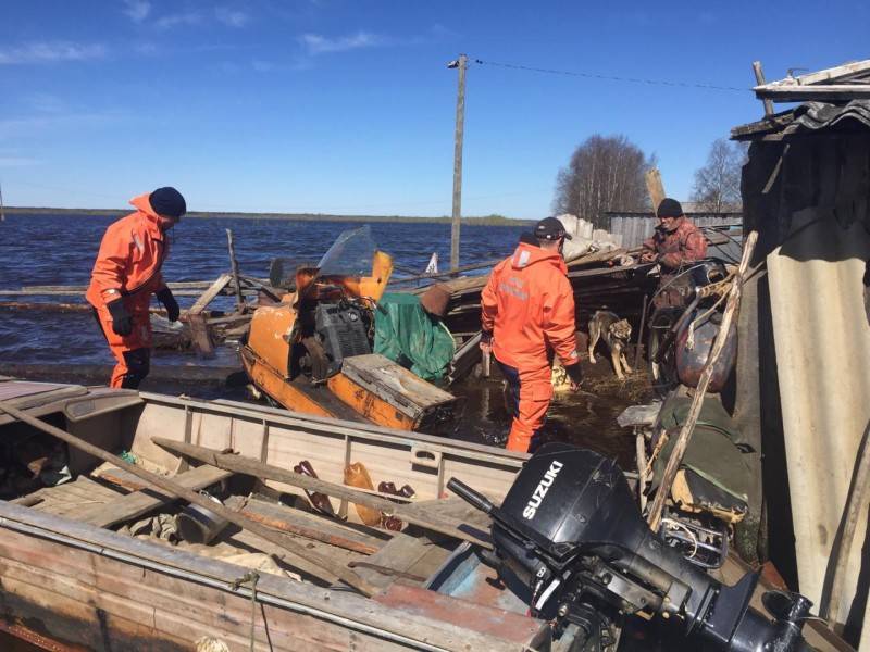 На контроле по весеннему половодью остаются населенные пункты в Усть-Цилемском районе - komiinform.ru - Россия - респ. Коми - район Усть-Цилемский