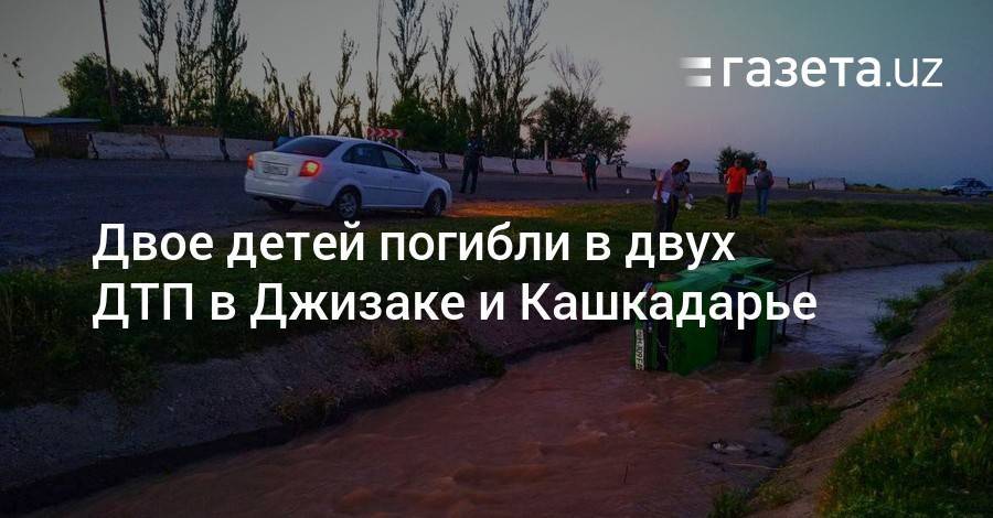 Двое детей погибли в двух ДТП в Джизаке и Кашкадарье - gazeta.uz - Узбекистан - Кашкадарьинская обл. - Джизакская обл.