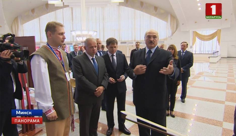 В Минске Президенту были презентованы музыкальные новинки - tvr.by - Минск