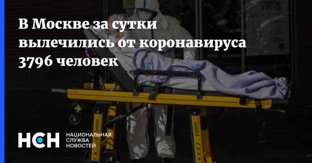 Анастасия Ракова - В Москве за сутки вылечились от коронавируса 3796 человек - nsn.fm - Москва - Россия