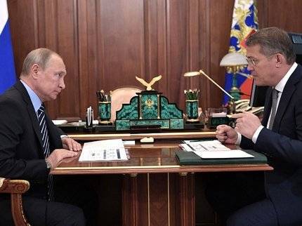 Радий Хабиров - Радий Хабиров пообещал лично передать Путину благодарность от жителей Башкирии - ufatime.ru - Россия - Башкирия - Уфа