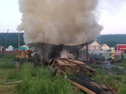 В Башкирии в сгоревшем гараже нашли тело мужчины - ufatime.ru - Башкирия - район Караидельский