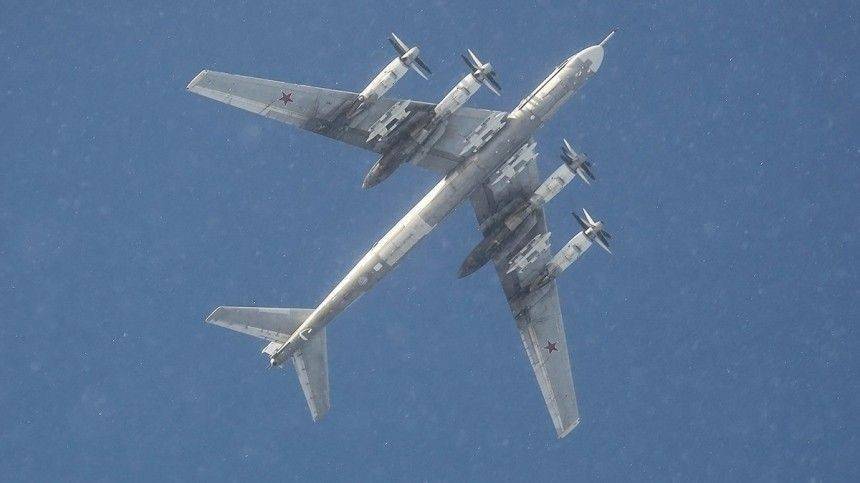 Американские истребители сопровождали Ту-95МС близ границы России и США - 5-tv.ru - Россия - США - Амурская обл. - Чукотка
