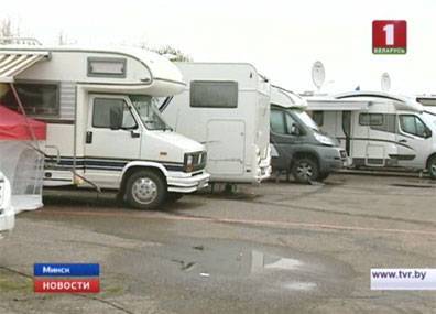 В Минске проходит международный слет караванеров - tvr.by - Белоруссия - Эстония - Минск