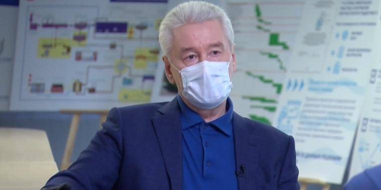 Сергей Собянин - Собянин: число выявляемых случаев коронавирусных пневмоний уменьшилось - ruposters.ru - Москва