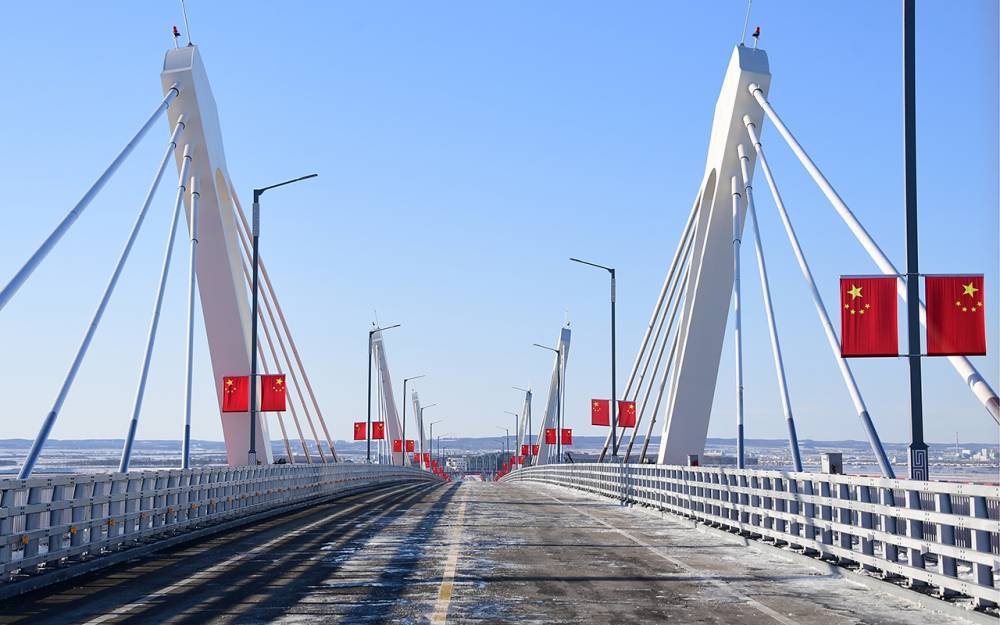 Нам показали видео с моста, связывающего Россию и Китай - zr.ru - Россия - Китай - Благовещенск