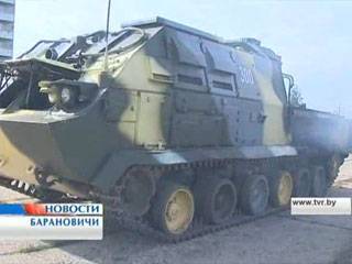 Колонна военной техники выдвинулась на российский полигон Ашулук - tvr.by - Белоруссия - Астраханская обл.