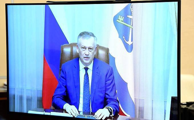 Александр Дрозденко - В.Путин - Рабочая встреча с губернатором Ленинградской области Александром Дрозденко - kremlin.ru - Ленинградская обл.