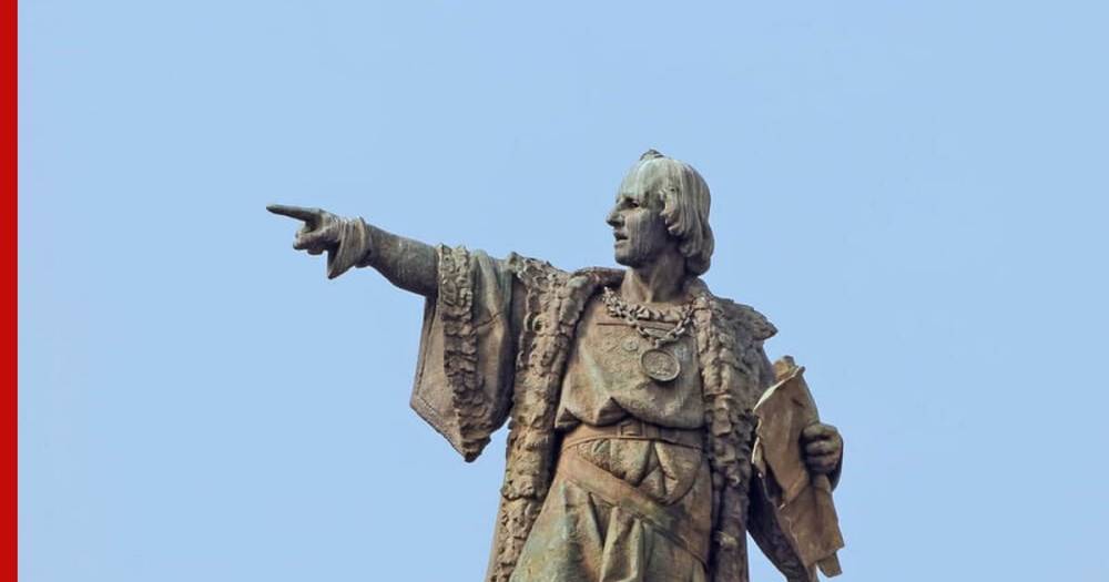 Христофор Колумб - Джордж Флойд - В США вандалы снесли памятник Колумбу - profile.ru - США - шт. Миннесота - штат Вирджиния - Ричмонд