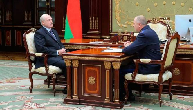 Александр Лукашенко - Иван Носкевич - Глава Следственного комитета доложил Лукашенко о расследовании резонансных дел - naviny.by - Следственный Комитет