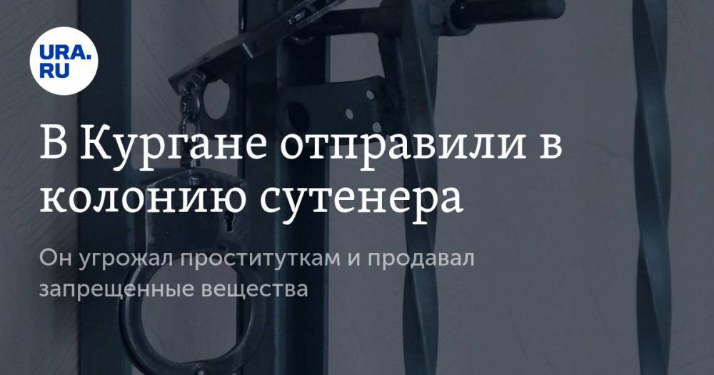 В Кургане отправили в колонию сутенера. Он угрожал проституткам и продавал запрещенные вещества - ura.news - Курганская обл. - Курган - район Кетовский