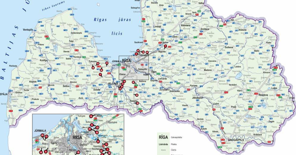 За три года наполовину сократилось число “черных точек” на дорогах - rus.delfi.lv - Рига