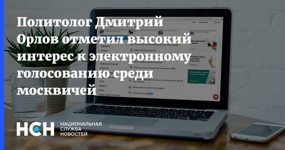 Дмитрий Орлов - Политолог Дмитрий Орлов отметил высокий интерес к электронному голосованию среди москвичей - nsn.fm - Москва - Россия