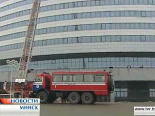 Учения МЧС в здании Минск-Арены - tvr.by - Минск