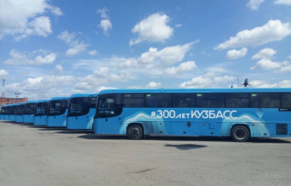 В Кузбасс поступили девять новых пассажирских автобусов - gazeta.a42.ru - Прокопьевск - Белово