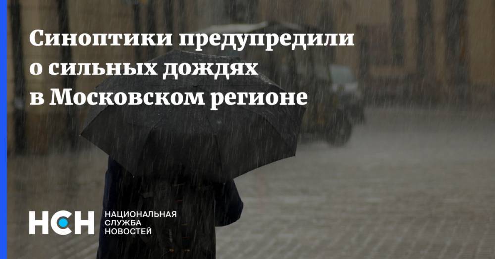 Евгений Тишковец - Роман Вильфанд - Синоптики предупредили о сильных дождях в Московском регионе - nsn.fm - Москва - Россия - Московская обл.