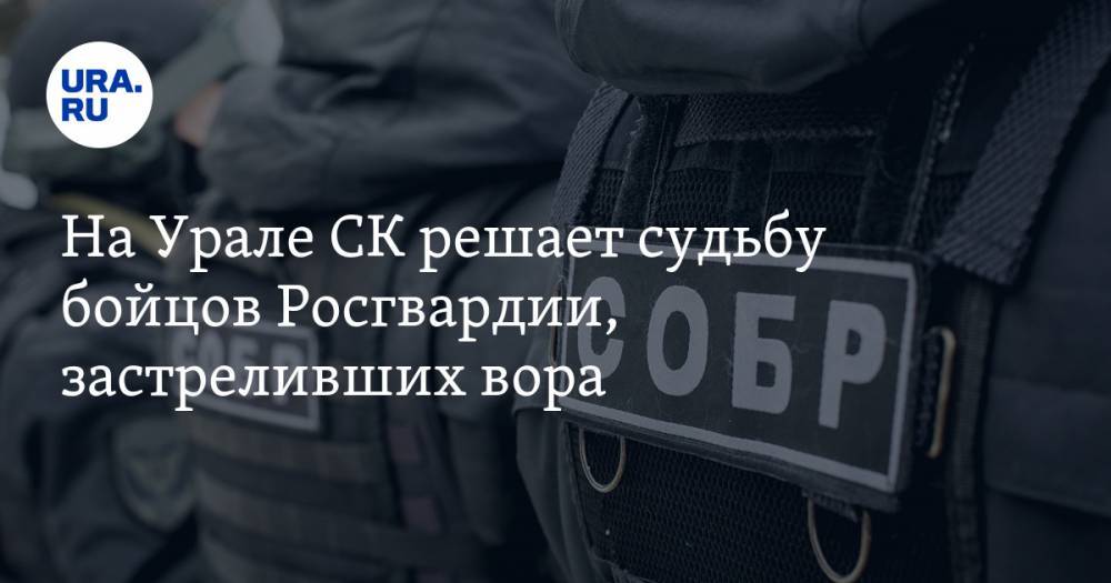 Владимир Таушанков - На Урале СК решает судьбу бойцов Росгвардии, застреливших вора - ura.news - Россия - Екатеринбург - Свердловская обл.