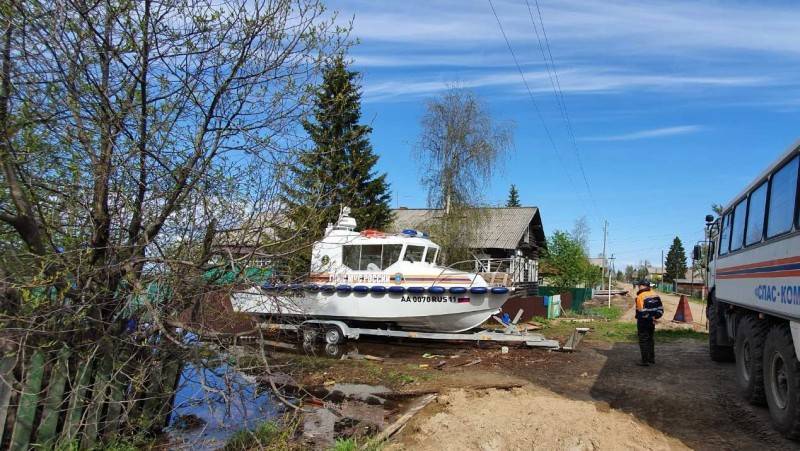 На этой неделе уровень воды в Усть-Цилемском районе опустится ниже неблагоприятных отметок - komiinform.ru - Россия - респ. Коми