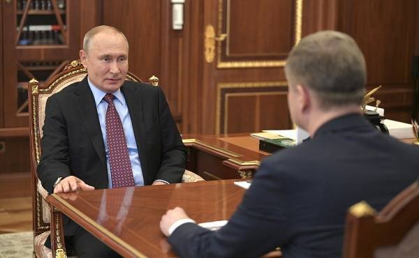 Владимир Путин - Александр Никитин - Путин согласился поддержать действующего тамбовского губернатора на выборах главы региона - nakanune.ru - Россия - ЦФО - Тамбов - Тамбовская обл.