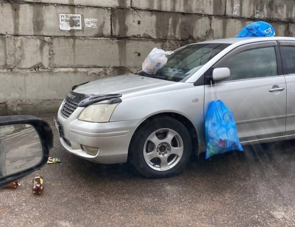 Жители Бурятии изощрённо мстят автомобилистам, которые паркуются как попало - infpol.ru - Улан-Удэ - респ.Бурятия