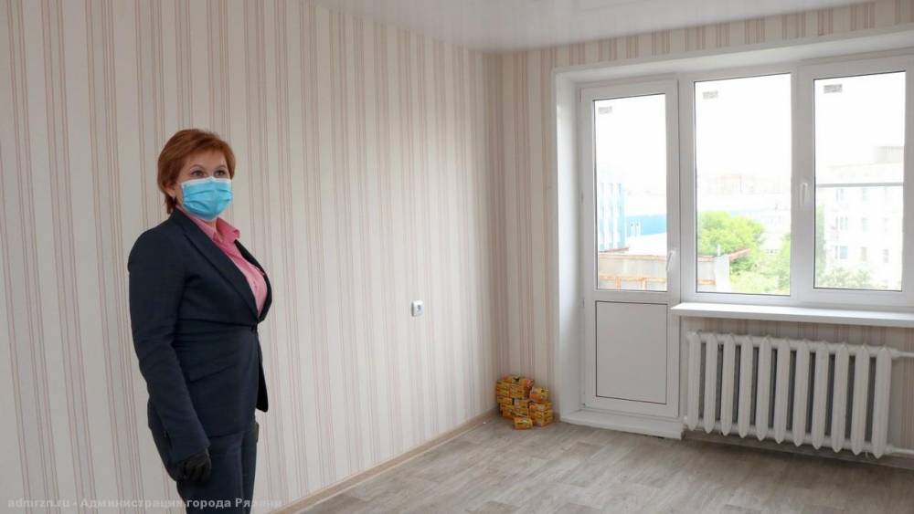 Елена Сорокина - Елена Сорокина осмотрела квартиры, предназначенные для детей-сирот - 7info.ru - Рязань