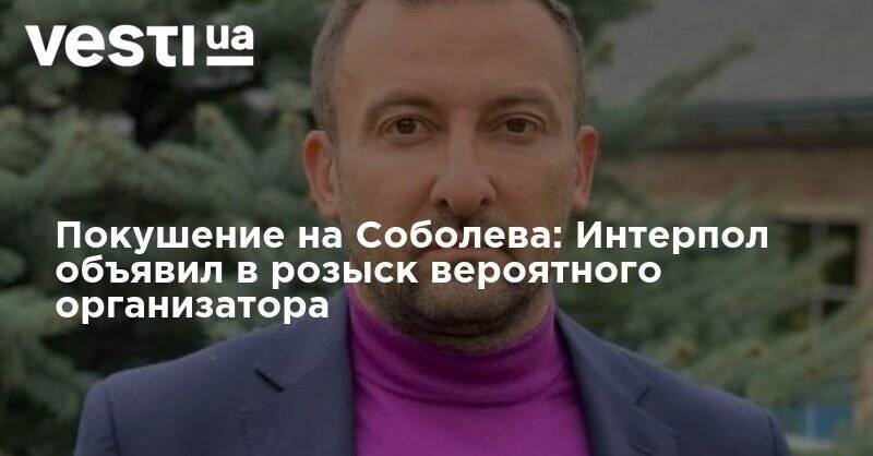 Покушение на Соболева: Интерпол объявил в розыск вероятного организатора - vesti.ua - Россия - Украина - Киев