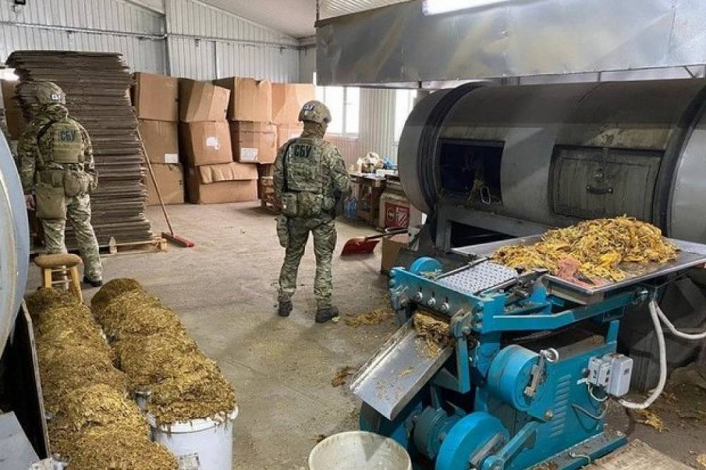 СБУ разоблачила подпольный сигаретный цех - newsone.ua - Украина - Днепропетровская обл. - Одесская обл. - Херсонская обл.