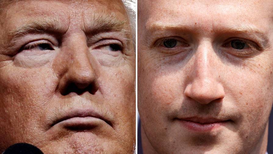 Дональд Трамп - Марк Цукерберг - Джордж Флойд - Цукерберг - WSJ: Цукерберг считает записи Трампа в Facebook оскорбительными, но воздержится от мер - gazeta.ru - США