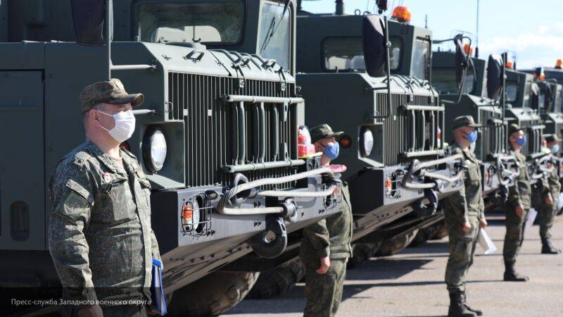 Задействованные в военном параде подразделения ЗВО прибыли в Петербург из четырех регионов РФ - nation-news.ru - Москва - Россия - Ленинградская обл. - Санкт-Петербург - Новгородская обл.