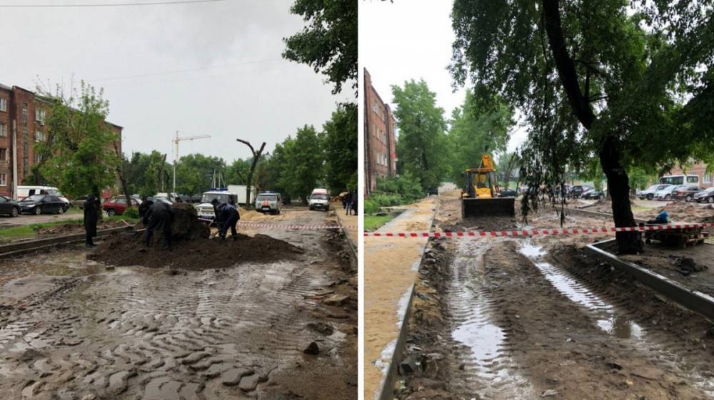 Трактор наткнулся на снаряды в воронежском дворе: водителя увезли на скорой - vestivrn.ru - Воронеж