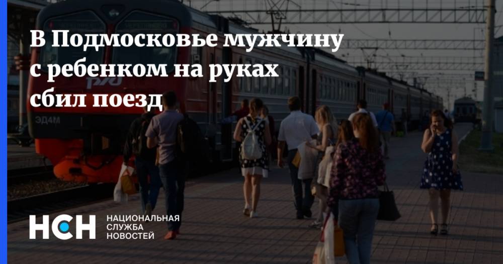 В Подмосковье мужчину с ребенком на руках сбил поезд - nsn.fm - Москва - Московская обл.