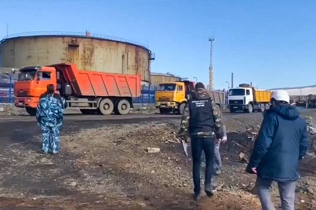 Очевидец ЧП в Норильске рассказал о начале экокатастрофы - infox.ru - Норильск