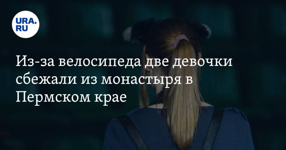 Из-за велосипеда две девочки сбежали из приюта в Пермском крае - ura.news - Пермский край