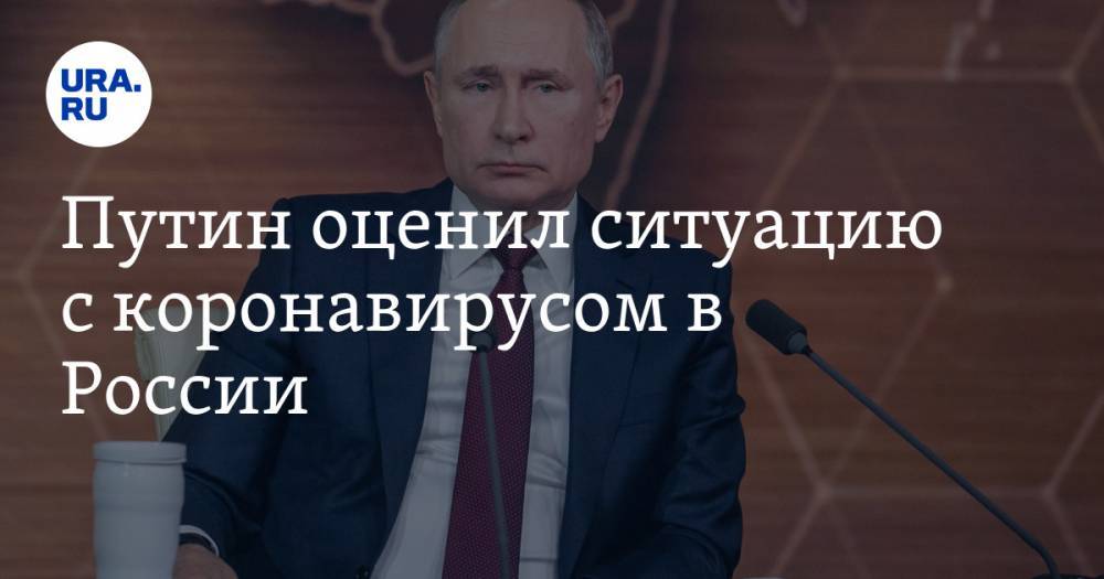 Владимир Путин - Екатерина Трифонова - Путин оценил ситуацию с коронавирусом в России - ura.news - Россия