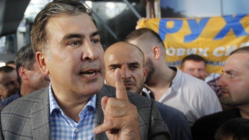 Михаил Саакашвили - «Спаситель» Украины Михаил Саакашвили послал народ «к чертовой матери» — видео - 5-tv.ru - Украина - Грузия