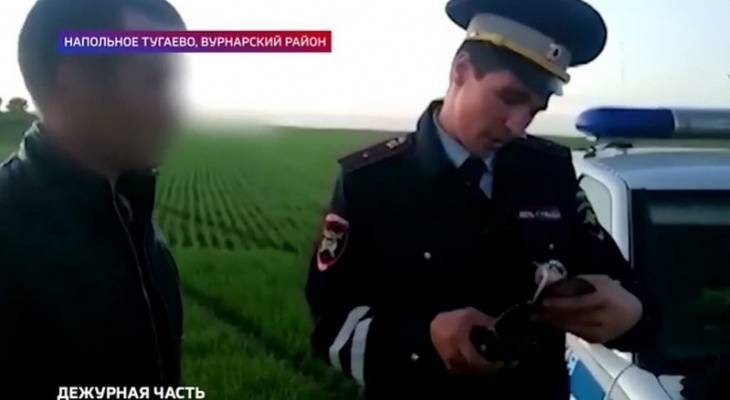 Пьяный водитель хотел скрыться от ГИБДД в полях Вурнарского района, но потом устал - pg21.ru - респ. Чувашия