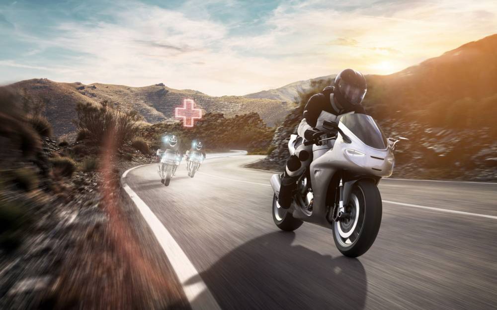 Bosch сделал новую защиту для мотоциклистов - zr.ru