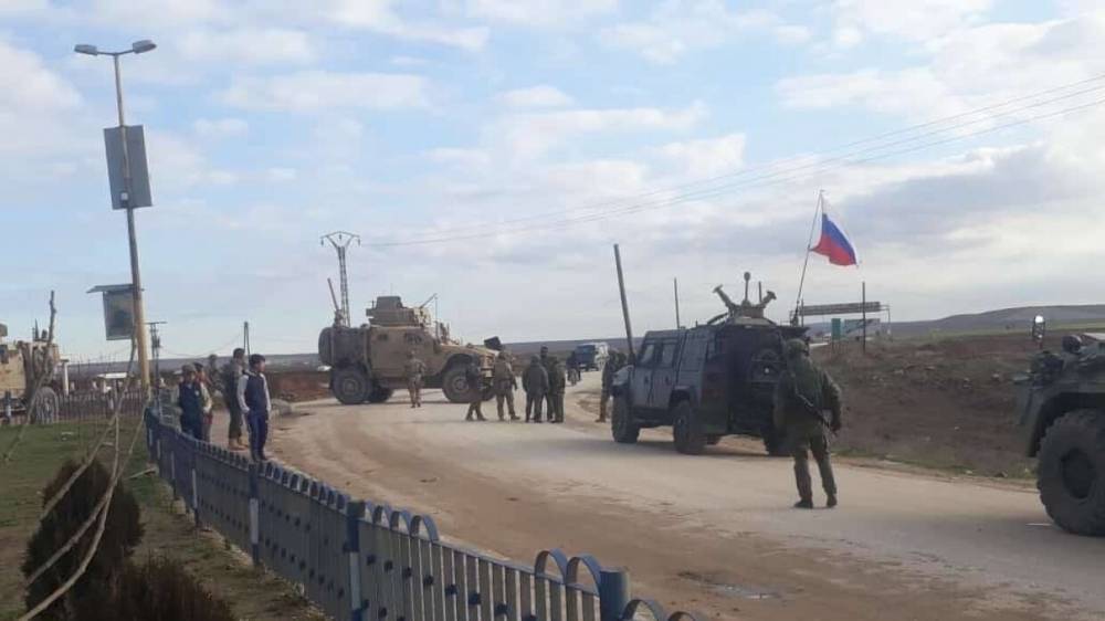 Российские военные завершили многодневное патрулирование вдоль границы Сирии и Ирака - riafan.ru - Россия - США - Сирия - Дамаск - Ирак