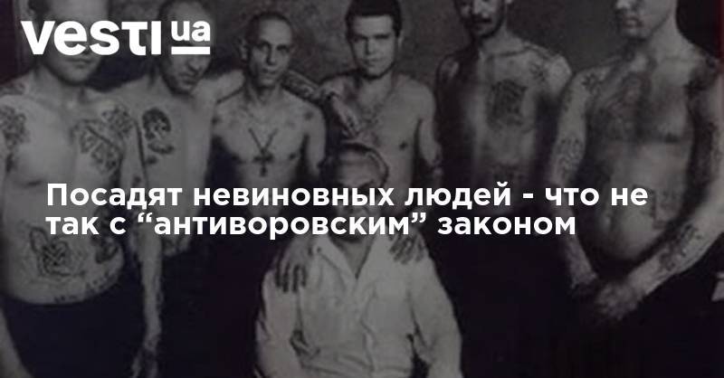 Владимир Зеленский - Что будет с украинсиким ворами в законе - чем плох "антиворовской" законопроект - vesti.ua - Украина